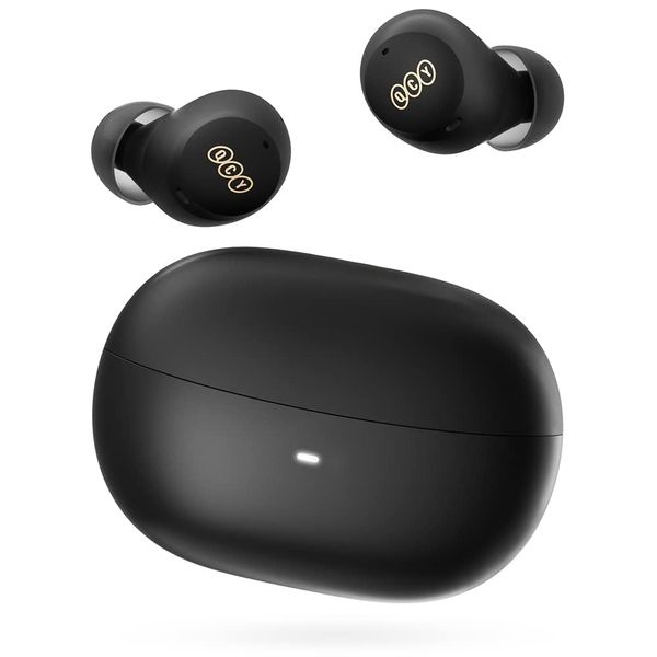 QCY ArcBuds Wireless Earphones, Noise Cancelling, Noise Reduction Up to 45 dB, Bluetooth 5.2, External Sound Capture Mode, Wind Reduction, Fully Wireless Earphones, Equipped with ANC, Equipped with 6