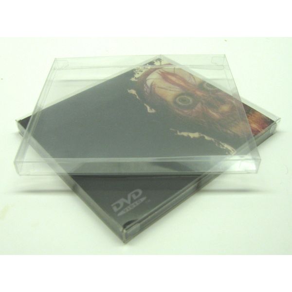 5x Music CD Jewel Case- Clear Protective Box Protector Sleeve Case (Read!)