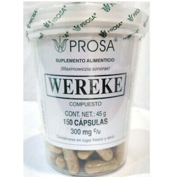 Wereke Capsulas Prosa Natural Huereque 150 Capsules Wereque