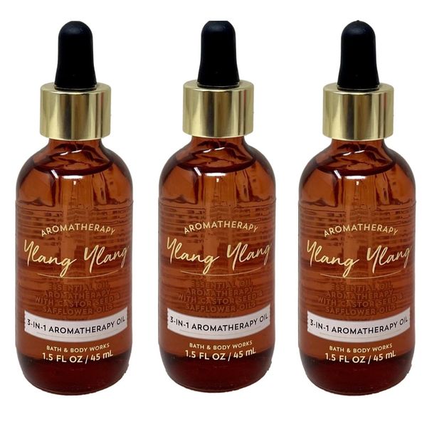 Bath and Body Works Aromatherapy Ylang Ylan Aromatherapy Oil.3 Pack.