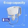 Water Filter SmartLight Change Indicator BPA-Free 1 Filter Reduces Chlorine