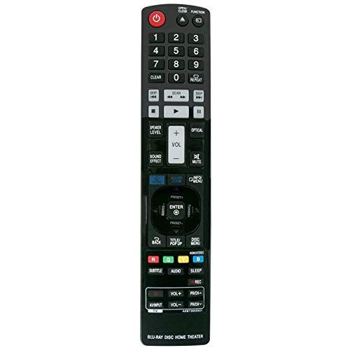 New AKB73655501 Remote Control fit for LG Smart Blu-ray Home Theater System BH9220BW BH9420PW BH9520TW S92B1-S S92T1-C S92B1-W S92T1-W S92T1-S S92B1-T2 S92B1-W2 S92T1-T2 S92T1-W2 S92B1S S92T1C S92B1W