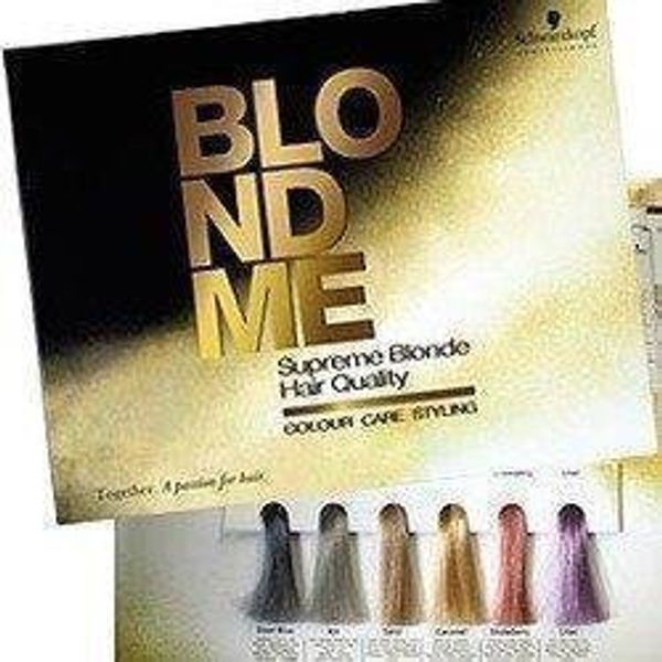 Igora Royal BlondMe Colour Card with GBA