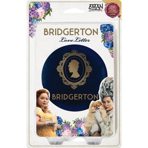 Bridgerton Love Letter Card Game - Unmask Lady Whistledown's Identity! Strategy Game for Kids and Adults Based on The Hit Neflix Series, Ages 10+, 2-6 Players, 20 Minute Playtime, Made by Z-Man Games