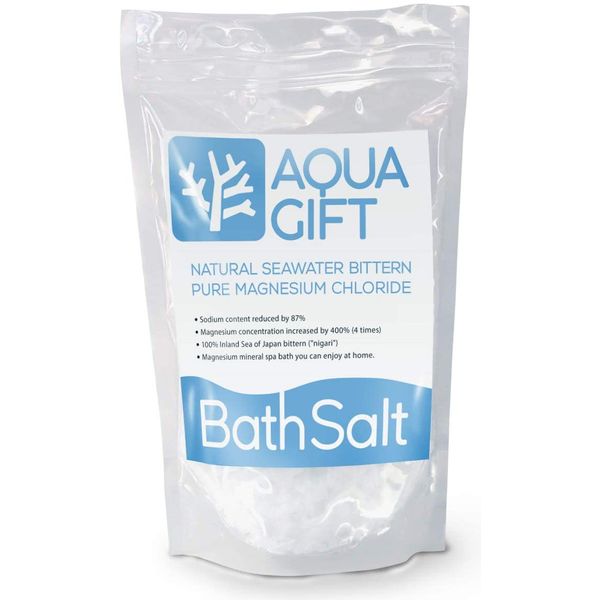 Aqua Gift Bath Salt Bath Salt Made in Japan Magnesium Moisturizing Cosmetics for Bathing