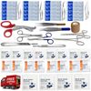 First Aid Trauma Kit Pack Medical Supply Refill Items Instuments - 70 Pcs