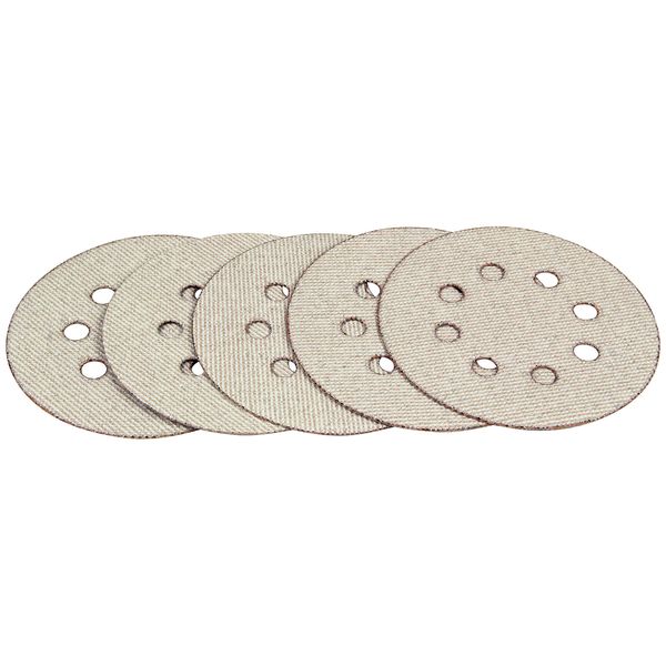 SK11 Random Sander Paper 5 Sheets #120 125mm