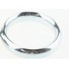 Aluminum Seamless Cock Ring - 1.57" (40mm) - Silver