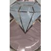 Blush Wedding Diamond Ring Shaped Metallic Plates