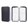 DVSICK CD Case Holder,Portable CD/DVD Case Hard Plastic Case Holder CD Organizer Wallet Protective DVD Storage (Black)