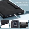 Galaxy Tab S9 2023 Case [Mldjomid] Galaxy Tab S7 Case Card Storage Function PU Leather Auto Sleep/Wake Function Stand Function Galaxy Tab S8 Case Galaxy Tab S9 FE Protective Case Notebook Type Kitten