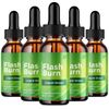 (5 Pack) Flash Burn Drops Healthy Formula - FlashBurn Liquid All Natural Healthy