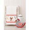Simplicity Chicken Themed Kitchen Accessories Sewing Pattern Packet by Carla Reiss Design, Code S9773, One Size Each, Multicolor