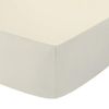 Comfy Nights 16"(40cm) Extra Deep Non Iron Percale Fitted Sheet Or Pillow Cases Pair, Single - Cream