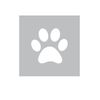 Paw Print Stencil - Dog Paw Stencil - Diffrent artwork size Available (10 inch)