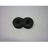 1 X Hermes 3000 Typewriter Ribbon, Compatible, Black and Red, Twin Spool