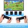 Nintendo Wii Remote Controller - Replacement Game Controller with Silicone Case and Wrist Strap (Black)