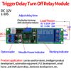 Adjustable DC 12V Timing Timer Delay Switch Relay Module Set 1 to 10 Seconds for Customized Automation Control