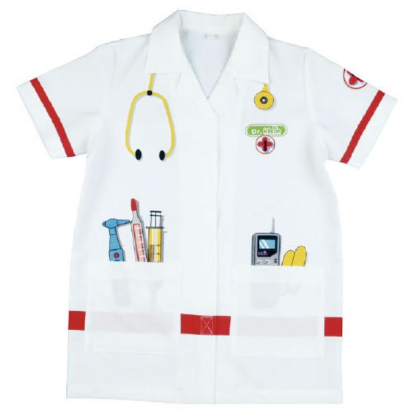 Doctor play White coat No returns, exchanges or cancellations E-Japan Mall