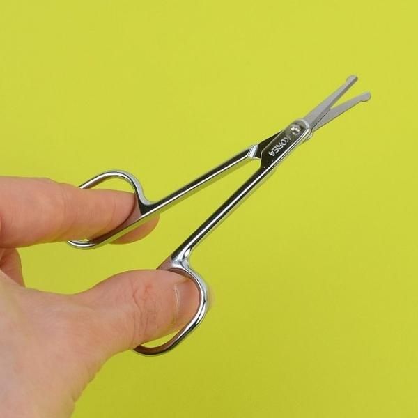 Panko scissors nose scissors nose hair nose hair trimming nose hair removal (WADEEEA)