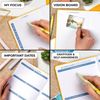 Clever Fox Planner 2nd Edition – Colorful Weekly & Monthly Goal Planner, Time...