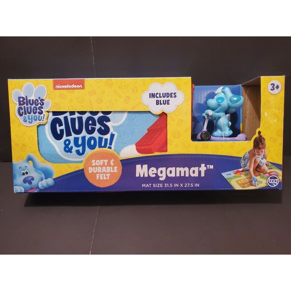 TCG Toys Blue’s Clues and You Megamat Active Play Felt Playmat with Character...