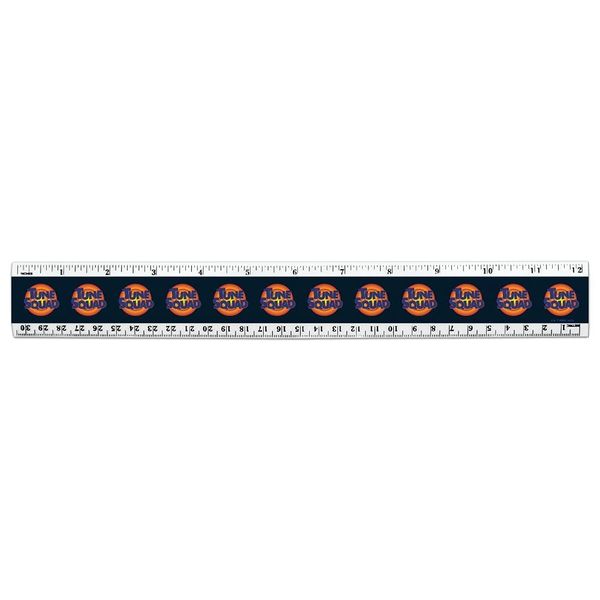 Space Jam: A New Legacy Tune Squad Logo 12 Inch Standard and Metric Plastic Ruler