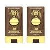 Sun Bum Sun Bum Original Spf 30 Sunscreen Face Stick Vegan and Reef Friendly (octinoxate & Oxybenzone Free) Broad Spectrum Moisturizing Roll-on Uva/uvb Sunscreen With Vitamin E 2 Pack