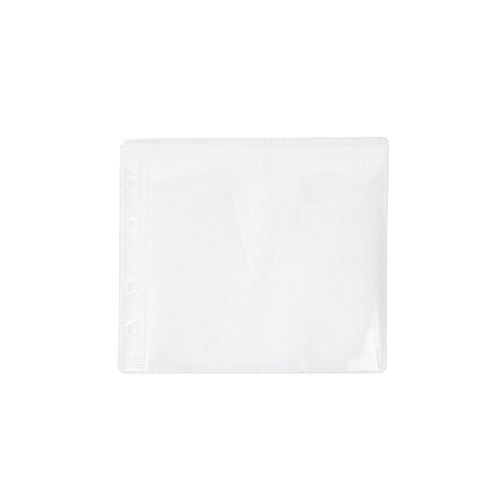 Progo White CD, DVD and Blu-Ray Disc Double-Sided Plastic Sleeves with Non-Woven Fabric for CD, DVD and BluRay Disc Storage, Refill Insert CD Wallets, 100 Pack (200 pcs Discs Capacity).