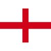 CafePress St George Cross England Flag Sticker (Rectangular Rectangle Bumper Sticker Car Decal