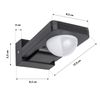 Maclean MCE243 GR Infrared PIR Motion Sensor IP65 2000W Movement Detector