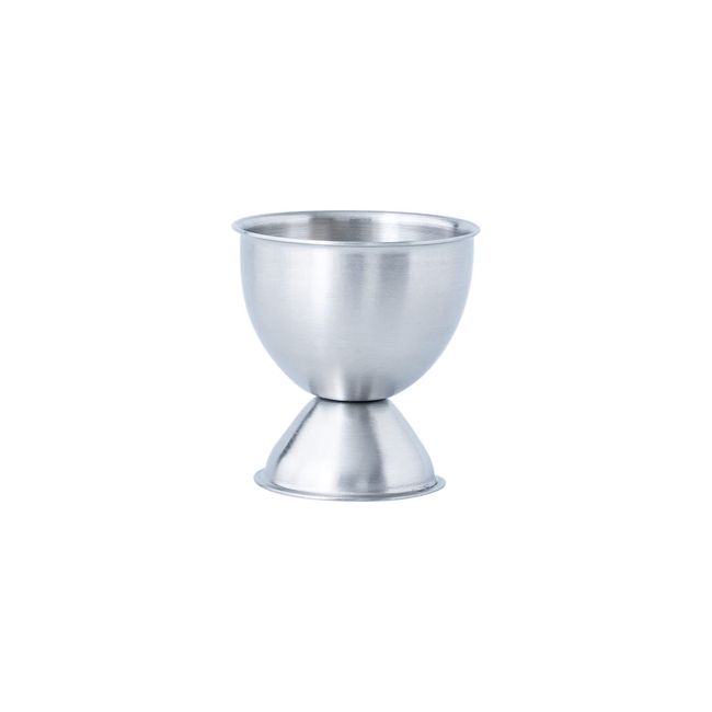 Aoyoshi 064777 Egg Stand, Matte Silver, For 1 Egg, Egg Case, Egg Stand, Egg Cup, Stainless Steel