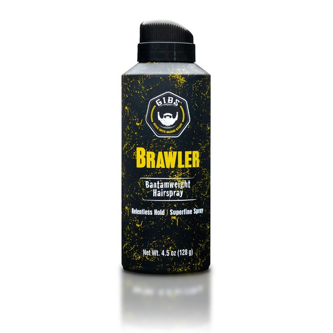 GIBS Grooming Brawler Bantamweight Hairspray, 4.5oz