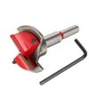 BE-TOOL Hinge Boring Drill Bits, Forstner Drill Bit Alloy,Sharp Woodworking Hinge Hole Cutter With Depth Stop For Woodwork Perforated（∅15mm）