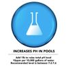 Puri Tech Chemicals pH Plus 10 lb Resealable Bag for Pools & Spas Increases pH