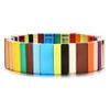 Hemasa Multiple Colors Beads Strand Stretchable Bracelet Color 3