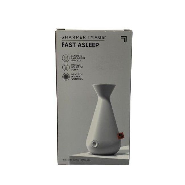 SHARPER IMAGE Fast Asleep Sleep Aid Device with Dimmable LED Light,