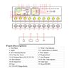 Electric Microcurrent Stimulation Body Relax Muscle Massager Slimming Machine US