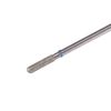 MZCMSL Cylinder Cuticle Drill Bits Set, 6pcs Round Top Russian Manicure Bits, 3/32 Shank efile Bit (Medium)