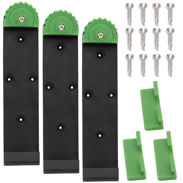 Track Rail Support Hanger Track Rack Systems for FastCap 02896 Track Rack Systems for Mounting - 3-Pack Set…