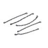 Lego Chain, 21 Links, Dark Bluish Grey, (5 Count) by BrickheadCFO