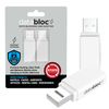 Databloc USB Data Blocker Adapter - Hacker Safe Enhanced Data Protection - Ea