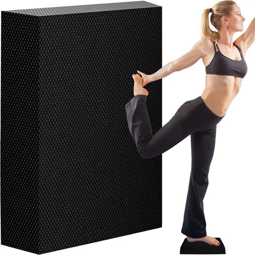 Balance Board Small Exercise Balance Pads, Non-Slip Foam Yoga Pad Trainer for Physical Therapy, Strength Training, Stability Workout, Knee Ankle Exercise, Yoga Mat Thick Chair Cushions for Adults Kids