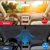 Car Windshield Sun Shade Cover Foldable Front Window Visor Protector UV Blocking