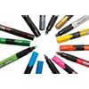 Pentel 4.0mm Bullet Point Paint Marker Cellulose Based Paint Permanent Vivid Colours - Silver