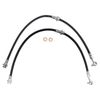 TRQ Brake Hose Set Compatible with 2009-2014 Nissan Cube 2007-2012 Versa