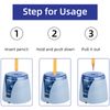 Eagle Portable Automatic Pencil Sharpener, Battery Powere,Suitable for Kids, Home, School and Office use (Blue)