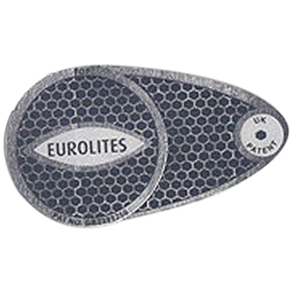 UK White Sticker + Headlight Beam Converters Deflectors