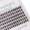 Bodermincer 20 Root Thickness 0.07mm C Curl 3D Individual Eyelashes Extension Soft Black Fake False Eye Lashes Tools (10mm)