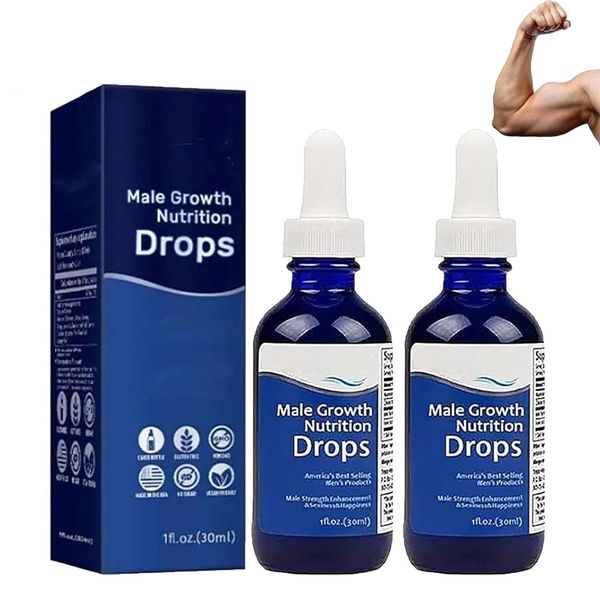 Male Growth Nutrition Drops, 30ml Nexusbio Labs Complex Men's Drops (2pc 30ml)